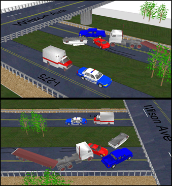 3D公路鐸視圖